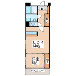 サンロードシティマンションの物件間取画像